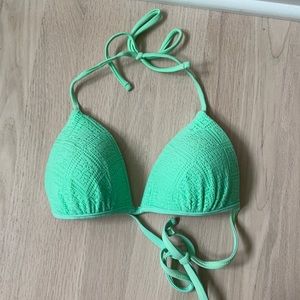 Green ARIZONA Push Up Bikini Top